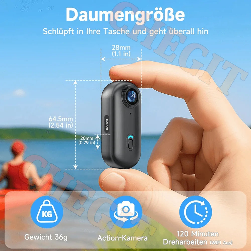 4K Motorcycle POV Mini Camera